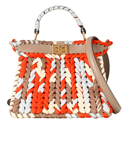 Peekaboo ISeeU Petite, &pound;1,300, Handbags, Taupe, Leather, Front view